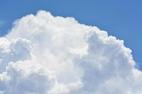 Cloud in the blue sky. Stock Photos
