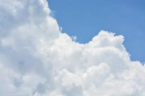 Cloud in the blue sky. Stock Photos