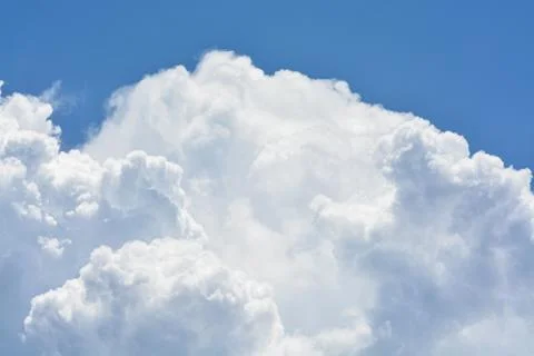 Cloud in the blue sky. Stock Photos