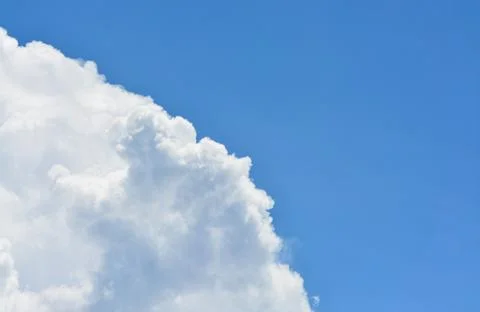 Cloud In The Blue Sky. Stock Photos