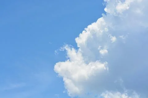 Cloud In The Blue Sky. Stock Photos