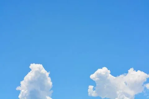 Cloud In The Blue Sky. Stock Photos