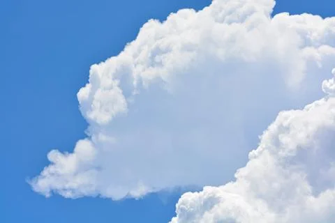 Cloud in the blue sky. Stock Photos