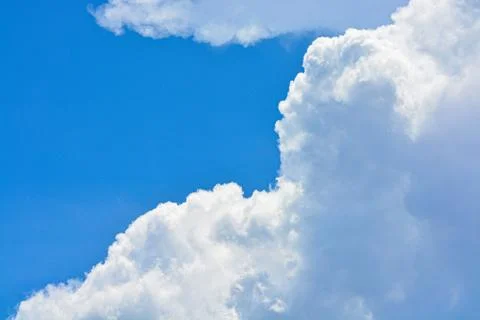 Cloud in the blue sky. Stock Photos