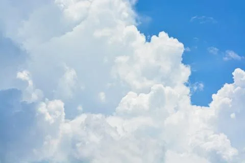 Cloud in the blue sky. Stock Photos