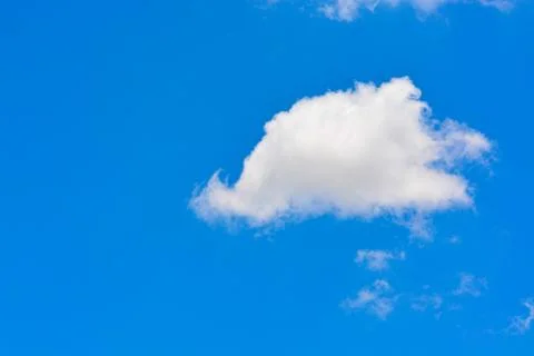 Cloud in the blue sky. Stock Photos
