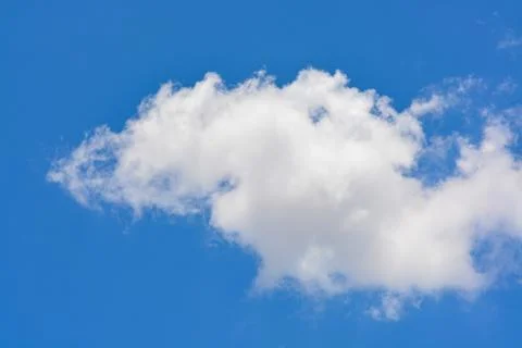 Cloud in the blue sky. Stock Photos