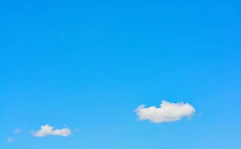 Cloud in the blue sky. Stock Photos