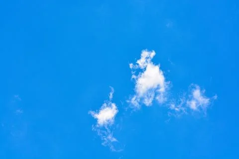 Cloud in the blue sky. Stock Photos