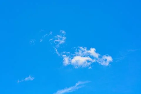 Cloud in the blue sky. Stock-Fotos