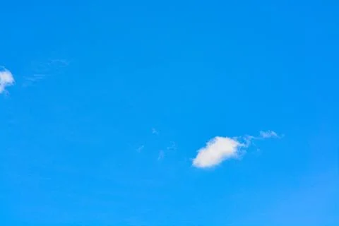 Cloud in the blue sky. Stock Photos