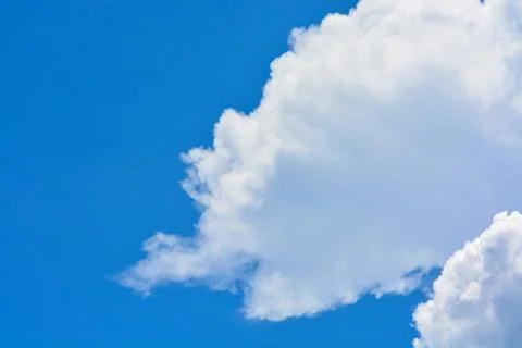 Cloud in the blue sky. Stock Photos