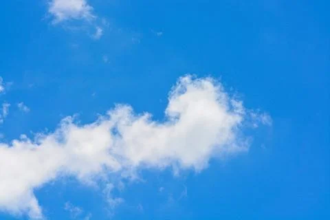 Cloud in the blue sky. Stock Photos