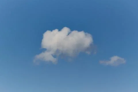 Cloud in the blue sky Stock Photos