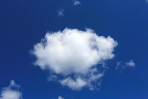 Cloud in blue sky Stock Photos
