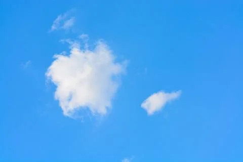 Cloud in the blue sky.. Stock Photos