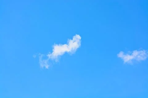 Cloud in the blue sky. Stock Photos