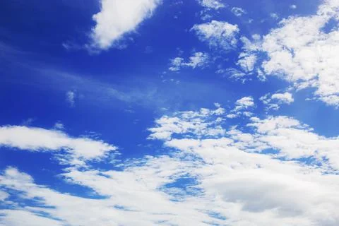 Cloud on blue sky. Foto stock