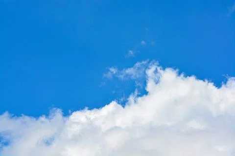 Cloud in the blue sky. Stock Photos