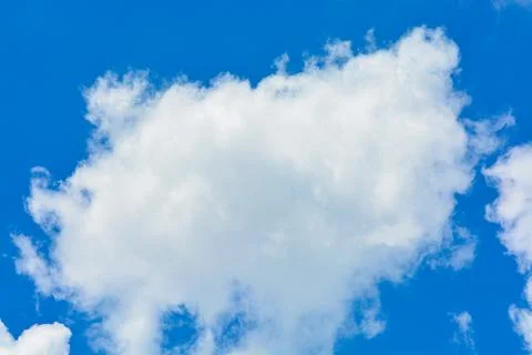 Cloud in the blue sky. Stock Photos