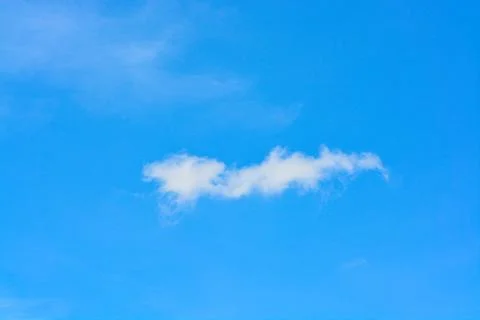 Cloud in the blue sky. Stock Photos