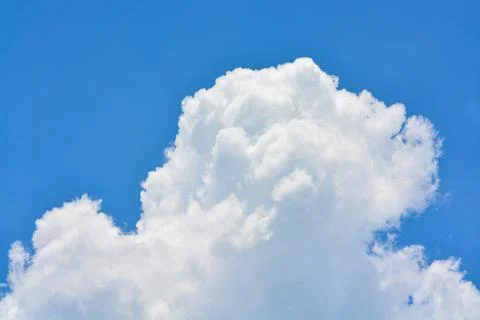 Cloud in the blue sky. Stock Photos