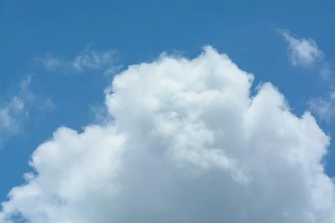 Cloud in the blue sky. Foto stock