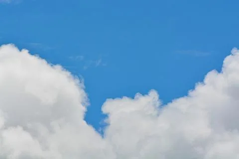 Cloud in the blue sky. Stock Photos