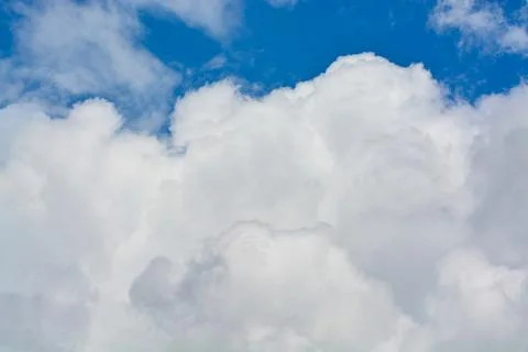 Cloud in the blue sky. Foto stock