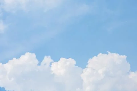 Cloud blue sky Foto stock