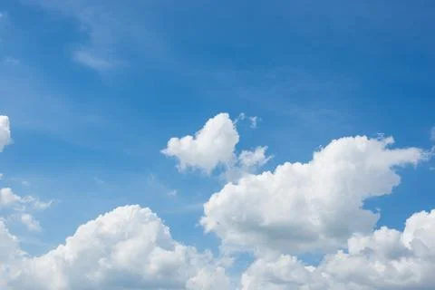 Cloud blue sky Foto stock