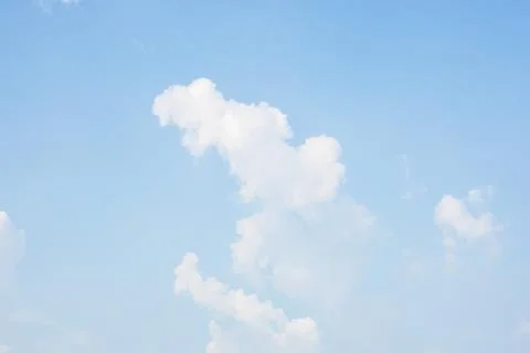 Cloud blue sky Foto stock