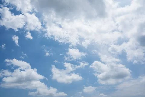 Cloud blue sky Foto stock