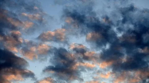 Cloud on blue sky Foto stock