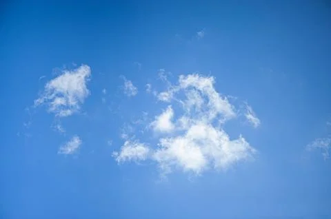 Cloud in blue sky Stock Photos