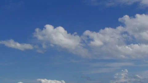 Cloud with blue sky-speed 02 Stock Footage 25571903