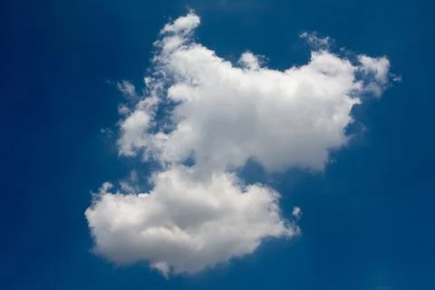 Cloud on blue sky for use as wallpaper Stock Photos