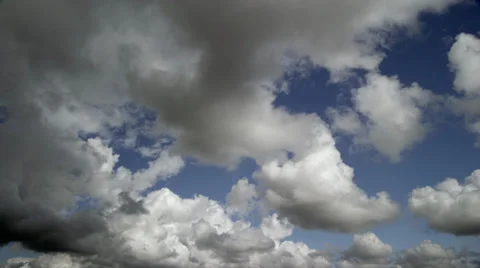 Cloud boil 4K Stock Footage 30347126