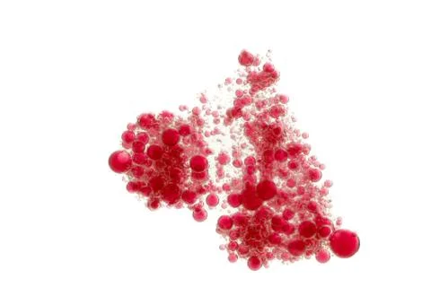 Cloud of bubbles Stock Photos