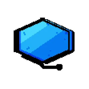 Cloud callout shapes pixel art vector illustration Stock Illustration