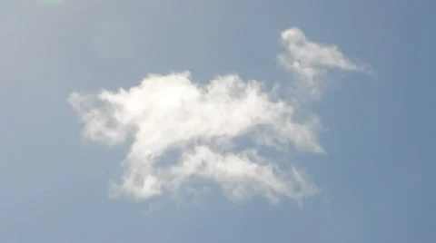 Cloud changing shape 스톡 동영상 33841233