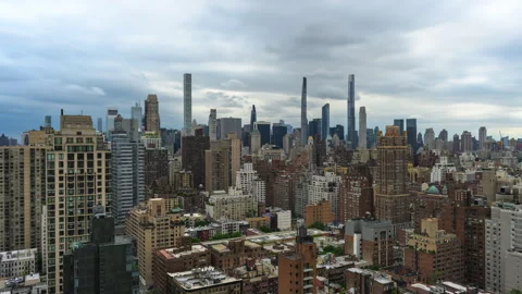 Cloud Cityscape One of Three Stock Footage 243475027