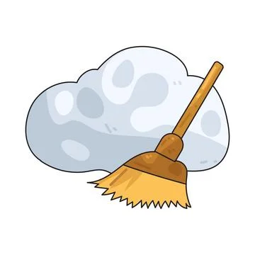 Cloud clean illustration イラスト素材