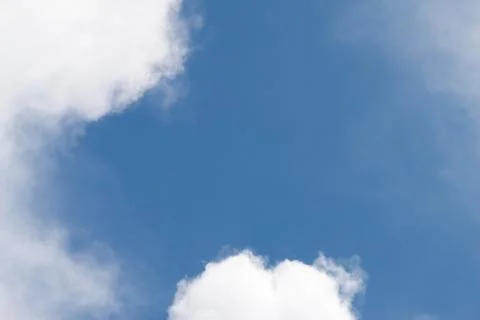Cloud in the clear sky on shiny day 写真素材