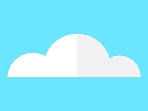 Cloud. Cloud metaphors abound as atmosphere transforms into dreamscape Stockillustratie