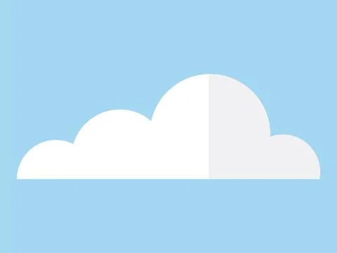 Cloud. Cloudy weather brings sense mystery, with misty vapors dancing in air Stock Illustration