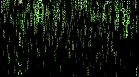 Cloud code on the web concept Stock Photos