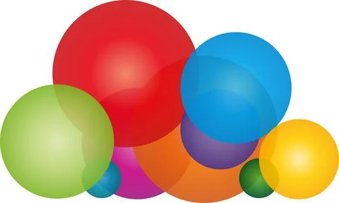 Cloud, Colored, Waves, Painter, Logo Stock Illustration