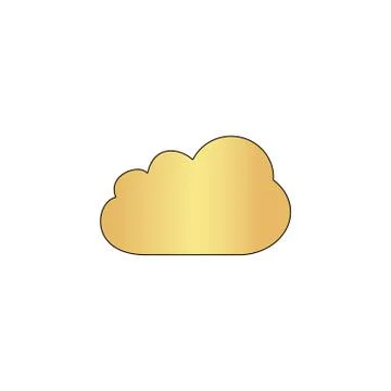 Cloud computer symbol Stock Illustration