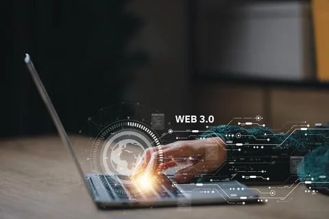 Cloud Computer technology and storage online for computer business network .. Stock Photos